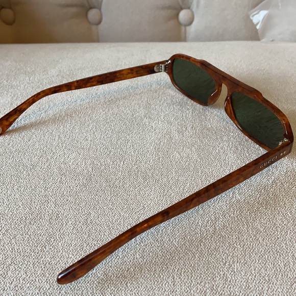 NWT Authentic Gucci 53mm Rectangle Sunglasses - Picture 8 of 10